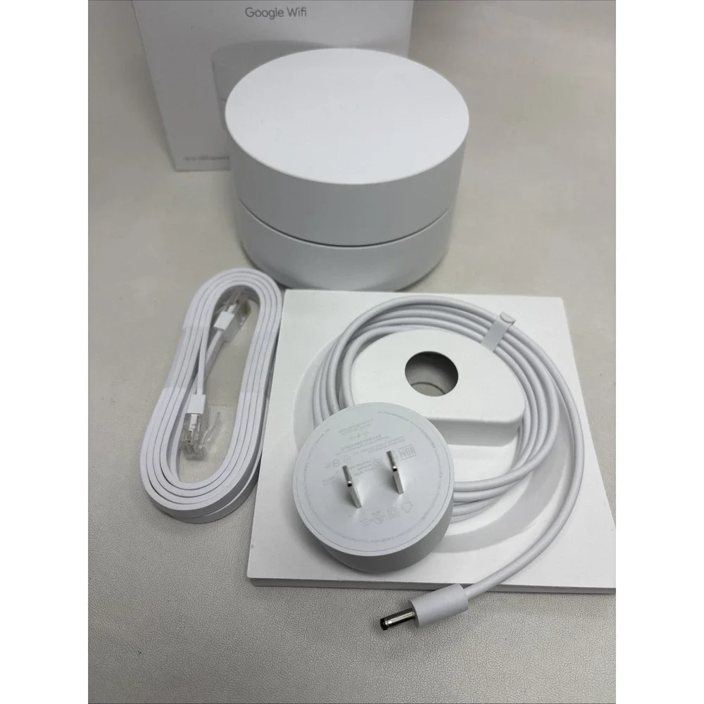 Google Wifi AC1200 Mesh WiFi‎ System Wifi Router 1500 Sq Ft Coverage 2 pack